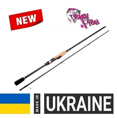 Crazy Fish Arion ASR862MLT (5-21g 262cm) Extra Fast Action Carbon Spinning Rod