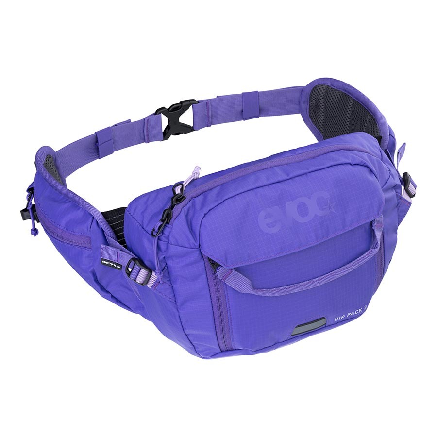 EVOC Violet 3L Hip Pack with 15L Hydration Bladder Ripstop Nylon Ventilated 25090₽