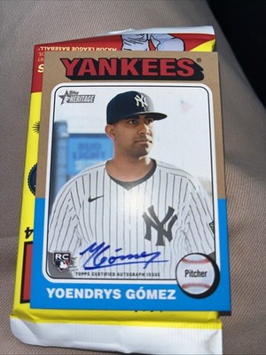 2024 Topps Heritage High Number - Real One Autographs Yoendrys Gomez #ROA-YG...