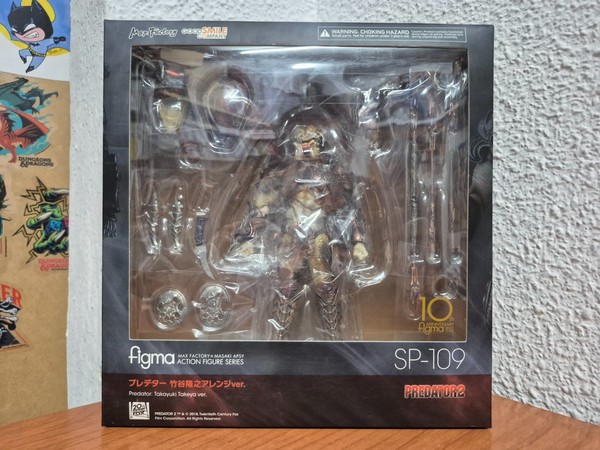 PREDATOR VERSION TAKAYUKI TAKEYA FIGURA 16 CM PREDATOR 2 FIGMA MAX FACTORY