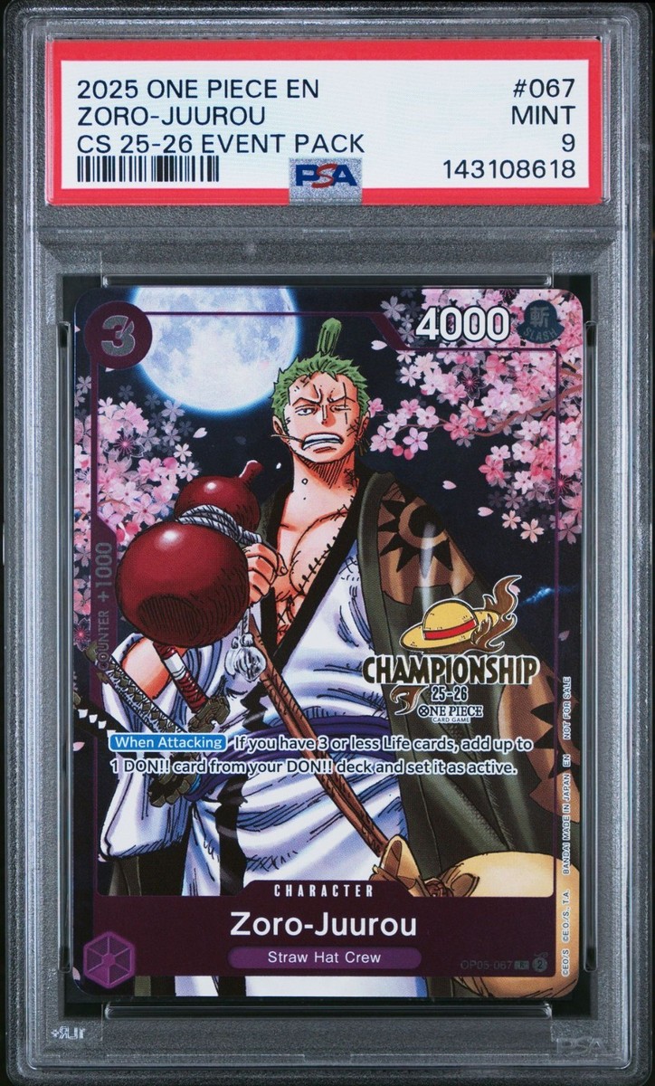 Zoro-Juurou (CS 25-26 Event Pack) OP05-067 One Piece Promotion