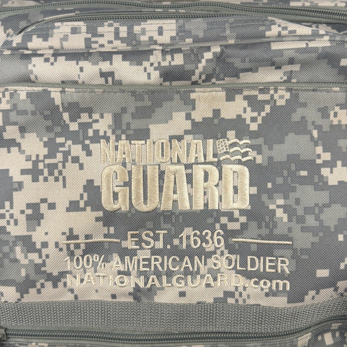 US Army National Guard Digital Camo Tactical Laptop/School Backpack (Clean) Shop Army Digital Camo Move Out Backpack Bags - Fatigues  main image 4