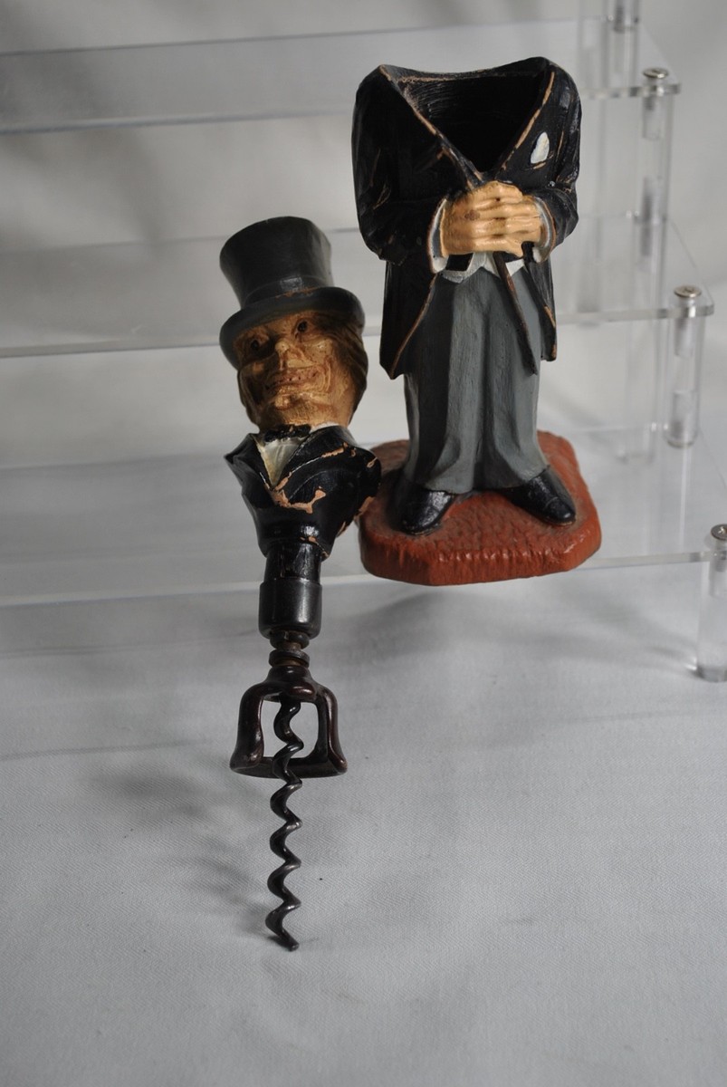 1940s Syroco Wood Corkscrew 
