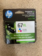 HP 67XL Tri-Color 3YM58AN Original OEM Ink High Yield New Sealed 2023