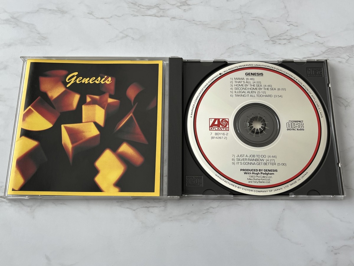 Genesis Self Titled CD TARGET ERA! JAPAN Atlantic 7 80116-2 Phil