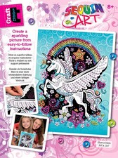 2106 Winged Unicorn Craft Kit from The Craft Teen Range, Multi Color