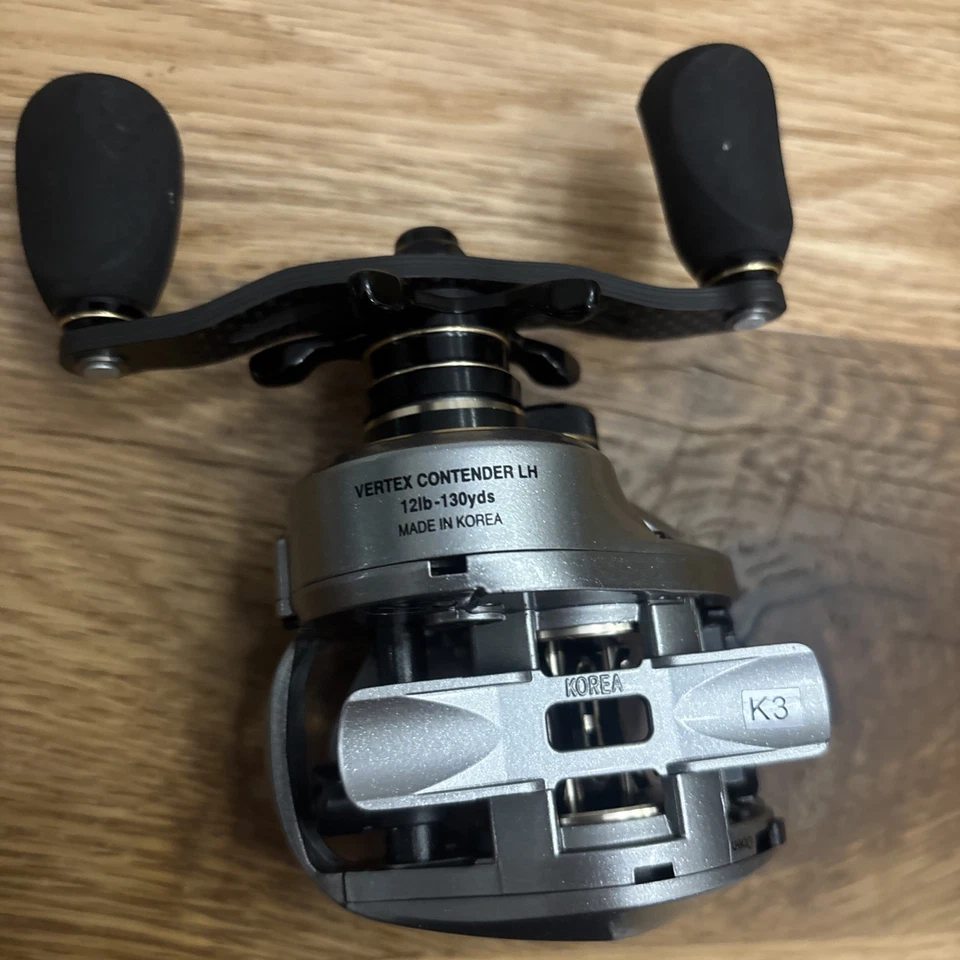 NOVO Carretel de Arremesso de Isca Ardent Vertex Contender 7.3:1 Sem Caixa - Canhoto - Imagem 3 de 4