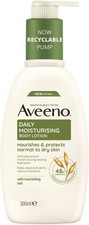Aveeno Daily Moisturising Body Lotion With Soothing Oats Fragrance Free 300ml UK