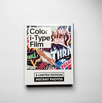 Polaroid x Thrasher I-Type Film Limited Edition. SCARCE!