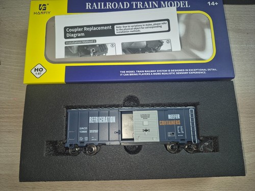 H0 US-Reefer Refrigerated Box Car Kühlwagen Hanfly 98210  Neu Piko Roco DC AC | Condition: Neu