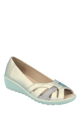 Damen Dr Lightfoot Lattice Work EE Fit offene Zehenpartie Sandale von Chums