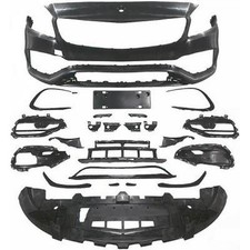 Stoßstange vorne Sport A45 Optik für Mercedes-Benz A-Klasse W176 mit PDC ohne SR Stoßstange vorne Sport A45 Optik für Mercedes-Benz A-Klasse W176 mit PDC ohne SR