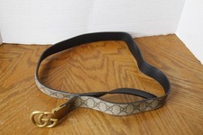 Gucci GG Marmont reversible belt w/ Gold Buckle