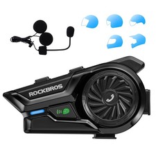 ROCKBROS 2X BT 6,0 Motorrad Headset Intercom ...