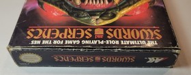 1990 Swords and Serpents NES Nintendo Video Game Complete w/ Manual & Foam CIB