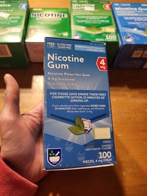 does rite aid carry cigarettes Rite Aid Coated Nicotine Gum 4mg Mint Freeze 100 Pieces Stop Smoking Aid Ex  9/26