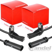 2X Herth+Buss Elparts ABS-SENSOR Raddrehzahl Vorne Li+Re Passend FüR BMW 1 2 3 4
