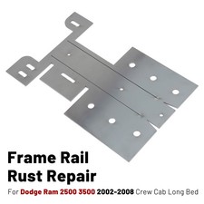 Steel Frame Rail Rust Repair Crew Cab Long Bed For 2002-2008 Dodge Ram 25003500 Steel Frame Rail Rust Repair Crew Cab Long Bed For 2002-2008 Dodge Ram 25003500