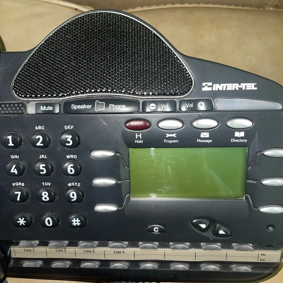 Intertel office phones 6 available Preowned very good condition  - Image 4 of 4