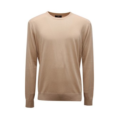 M7442 MAGLIONE UOMO ALPHA STUDIO MAN SILK/CASHMERE SWEATER
