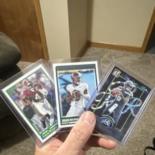 Score Donruss Rookie Jalen Milroe Alabama Seahawks 3 Card Lot 2025