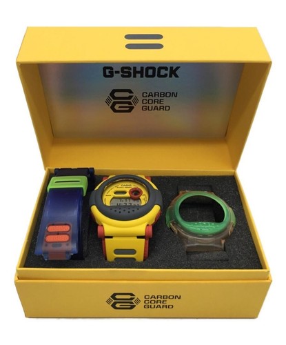 Casio G-shock Żółty męski zegarek na rękę G-B001MVE-9ER - Zdjęcie 8 z 8