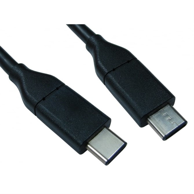 Cables Direct USB3C-901-2M USB cable USB 3.2 Gen 1 3.1 Gen 1 USB C Black