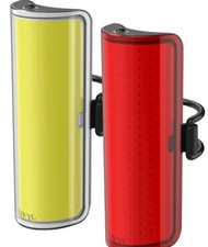 Knog Big Cobber Bike Light Set Black Cycling Safety Ride Lights