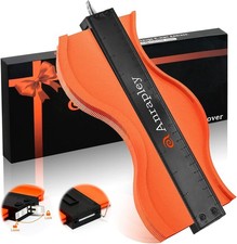 Contour Gauge Profile Tool 10"/250mm Shape Duplicator With Lock Wood Tile Lamina