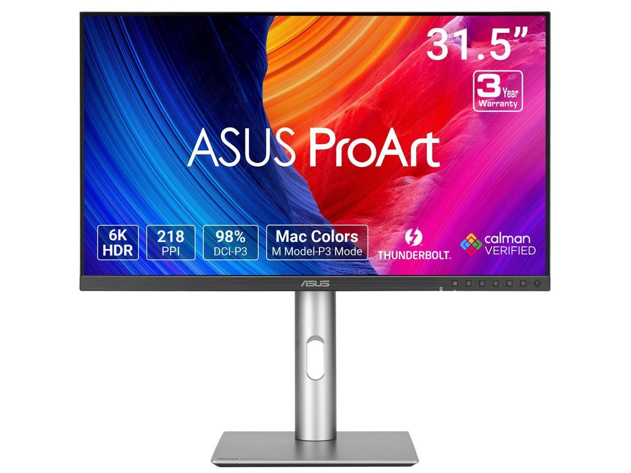 ASUS ProArt Display PA32QCV 31.5" 6K HDR Monitor