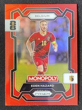 Eden Hazard 2026 Panini Monopoly Prizm Fifa World Cup Four Corners Blue Wave -a