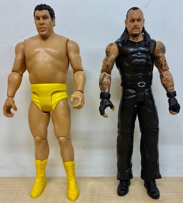 WWE - The Undertaker vs Andre the Giant Actionfiguren - Mattel Basics