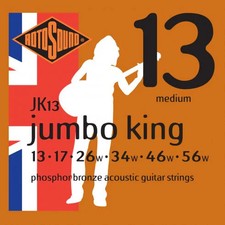 Rotosound (JK13) Jumbo King Phosphor Bronze 13 - 56