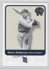 2001 Fleer Greats of the Game Harry Heilmann #84 HOF 2u3
