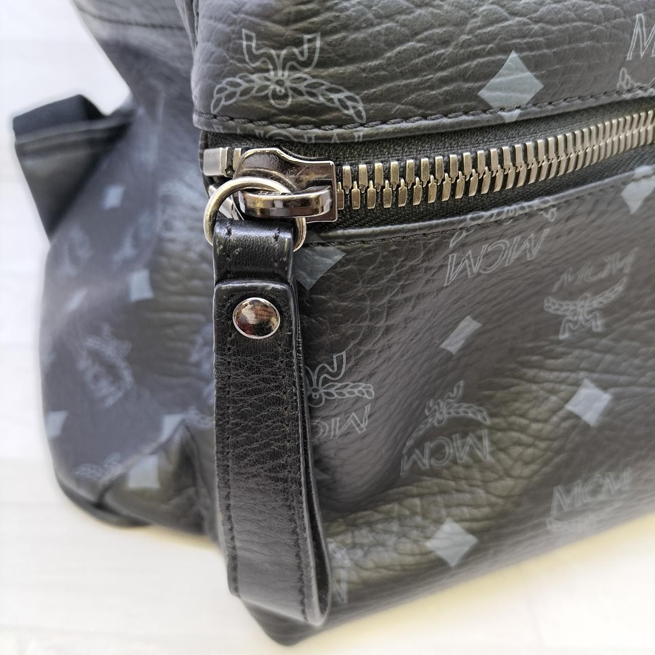 Visetos Studded Backpack Model Number 10051112 MCM - image 8