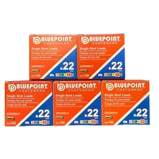 5 Pack - Bluepoint Fasteners 22SGNDL5 .22 Caliber RED Powder Loads