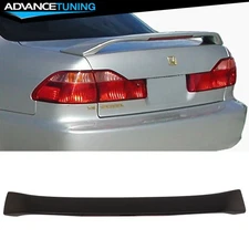 Fits 98-02 Honda Accord 4DR ABS OE Factory Style Trunk Spoiler w/ 3rd Brake LED