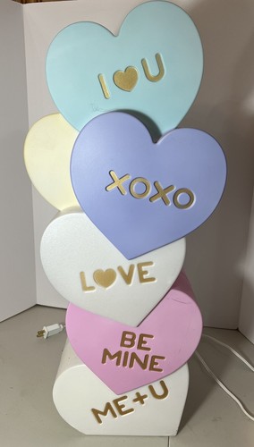 LAMPADA CARAMELLE SAN VALENTINO-Conversazione Cuore-Stampo Soffio-CAMERA DA LETTO RAGAZZE-Arredo Cortile