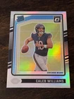 2024 Panini Donruss Optic - Rated Rookie Caleb Williams #201 Holo Prizm (RC)