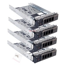 4x F238F 3.5" Drive Caddy Sled For Dell R710 R720 R730 R630 T610 T620 R410 R420