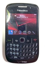 BlackBerry Curve 8530 Black Verizon Vintage QWERTY Smartphone Wiped Sold AS-IS