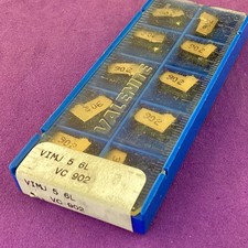 10pc  VALENITE   VIMJ  5 6L   Carbide Grooving Inserts; VC902🎯Machinist