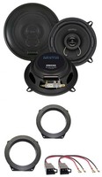 Crunch 13Cm 160Watt 2-Wege Lautsprecher FüR Mini One Cooper Cabrio FronttüR Auto