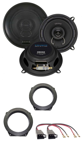 Crunch 13Cm 160Watt 2-Wege Lautsprecher FüR Mini One Cooper Cabrio FronttüR Auto-image