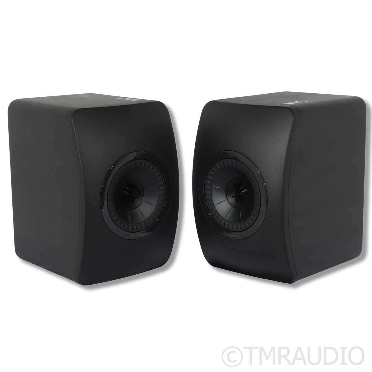 KEF LS50 Black Edition Bookshelf Speaker Pair | eBay