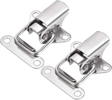 1.61-Inch SUS304 Stainless Steel Draw Toggle Latch Clamp for Case Toolbox - 2 Pc