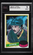1980-81 Topps Dave Lewis #196 KSA 9 MINT 0i7t