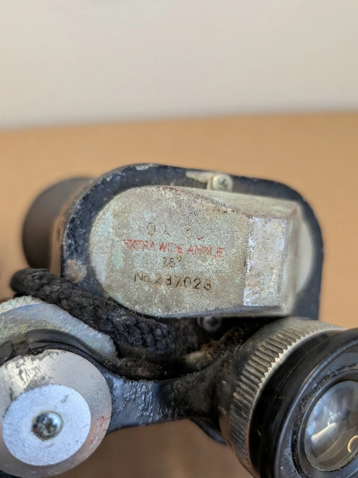 Vintage Carl Wetzlar Coated Binoculars 10x30 Extra Wide Angle 1920's ( Rare ) - Image 2 of 3