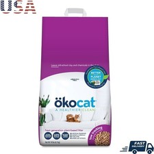 Natural Cat Litter Clumping Wood Pellets Dust Free Odor Control 14 lbs Dog New
