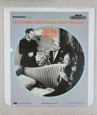 The Man Who Came to Dinner CED Videodisc